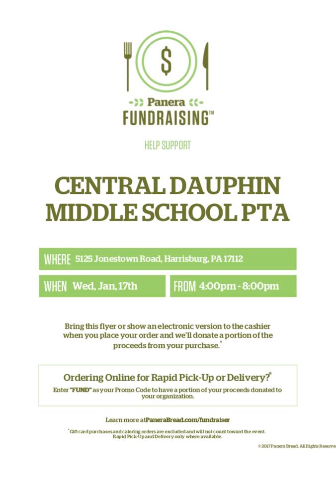 Central Dauphin MS PTA 2018